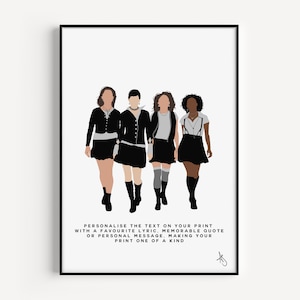 The Craft Inspired Print | Movie, Film, Witch, Gifts, Poster, Wall Art, Halloween, Custom, Personalised | Available in A5, A4 or A3.