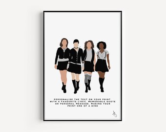 The Craft Inspired Print | Movie, Film, Witch, Gifts, Poster, Wall Art, Halloween, Custom, Personalised | Available in A5, A4 or A3.