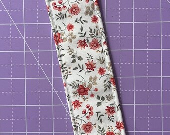 Marcapáginas de tela hecho a mano: Marcapáginas tradicional