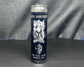 King Asmodeus Invocation Candle - (Fixed)