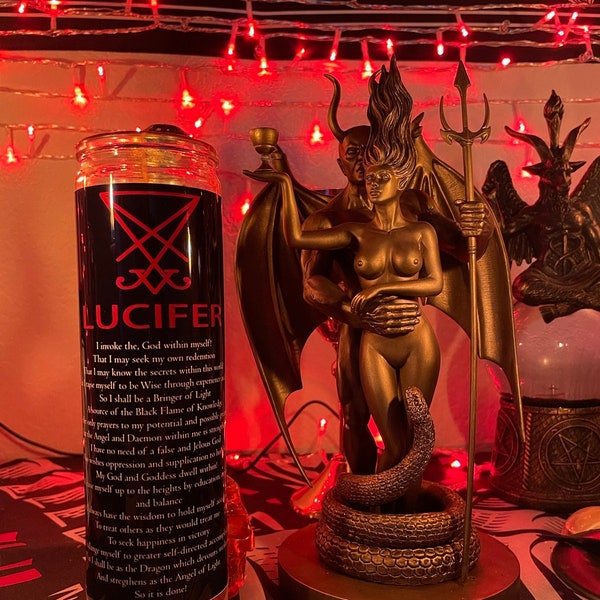 Luciferian Invocation Candle (Fixed)