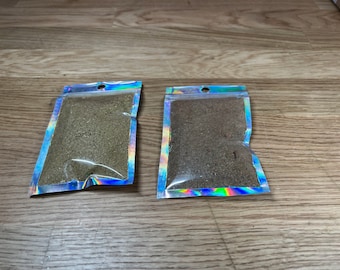 Handmade Ritual herb powders for dressing candles