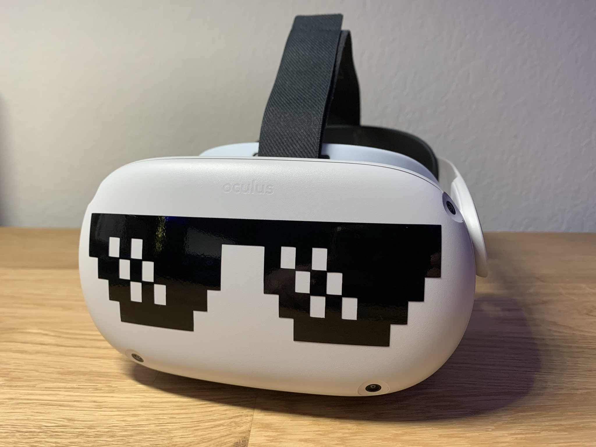 Deal with it Glasses Version 2 Oculus Quest 2 Vinyl Decal Etsy