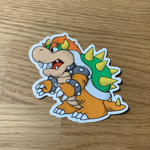 Wowser - Glossy/Matte Die Cut Vinyl Sticker
