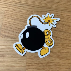 Bomb - Glossy/Matte Die Cut Vinyl Sticker
