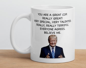 Cop gift, cop mug, police officer gift, police officer mug, funny cop gift, new cop gift, funny police gift, best police officer ever+