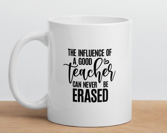 Masculine Teacher Coffee Mug - Gift for Male Teacher - Teacher Appreciation - Male Teacher Thank You Gift - Teacher Cup - End of Year Gift
