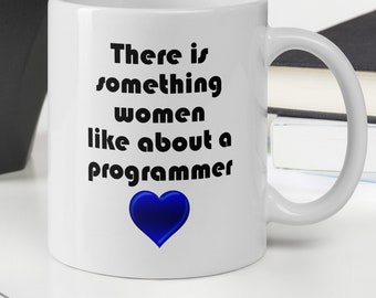 Programmer Mug Black Coffee Cup Funny Gift for Coding Computer Geek Software Engineer Developer