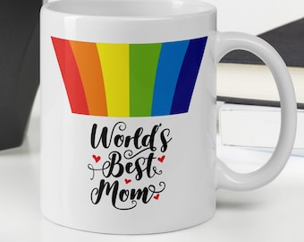 World's Best Mum 11oz Ceramic Mug, Mother's Day Gift, Gift for Mum, Coffee Mug, Mom Mug, Birthday Gift For Mom, Funny Mug for Her