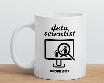 Data Scientist Tasse, Programmierer Geschenk, Data Engineer, Scientist Kaffeetasse, JAVA, Python, Inspiration Kaffeetasse