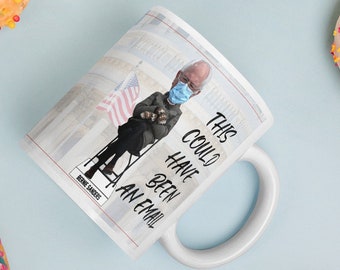 Bernie Mittens Bernie Sanders Bernie Sanders Mug Bernie Feel the Bern Inauguration Day