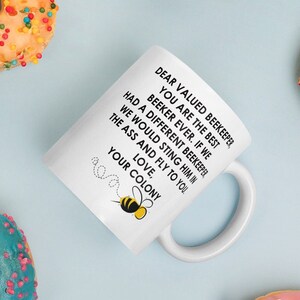 Tazza dell'apicoltore, tazza regalo dell'apicoltore, regali dell'apicoltura, regalo dell'amante delle api, tazza di Natale, regalo del proprietario dell'ape, tazza dei lavoratori, tazza del regalo del cliente, regalo di compleanno