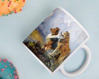 Shetland Sheepdog taza / Sheltie / taza de perro / taza de café / taza de café / taza de cerámica / regalo foodie / regalo amante del perro / perro mamá regalo / regalo de mascotas