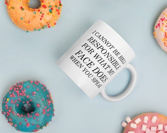 Tazza sarcastica, Tazza da caffè divertente, Tazza da caffè sarcastica, Tazza maleducata, Regalo divertente, Regalo per collega, Tazze divertenti, Tazze con citazioni