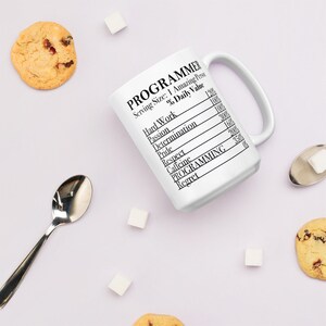 Nutritionist Programmer, programmer mug, programmer gift, programmer coffee mug, programmer gift idea, gift for programmer