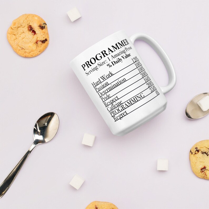 Nutritionist Programmer, programmer mug, programmer gift, programmer coffee mug, programmer gift idea, gift for programmer