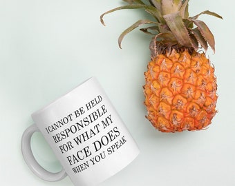 Tazza sarcastica, Tazza da caffè divertente, Tazza da caffè sarcastica, Tazza maleducata, Regalo divertente, Regalo per collega, Tazze divertenti, Tazze con citazioni