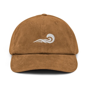 Corduroy Wave Hat | Corduroy Hat For Him | Corduroy Hat For Her