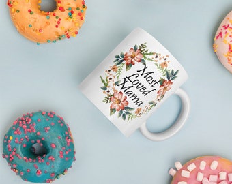 Most Loved Mama Mothers Day Mug - 11/15oz Coffee Mug