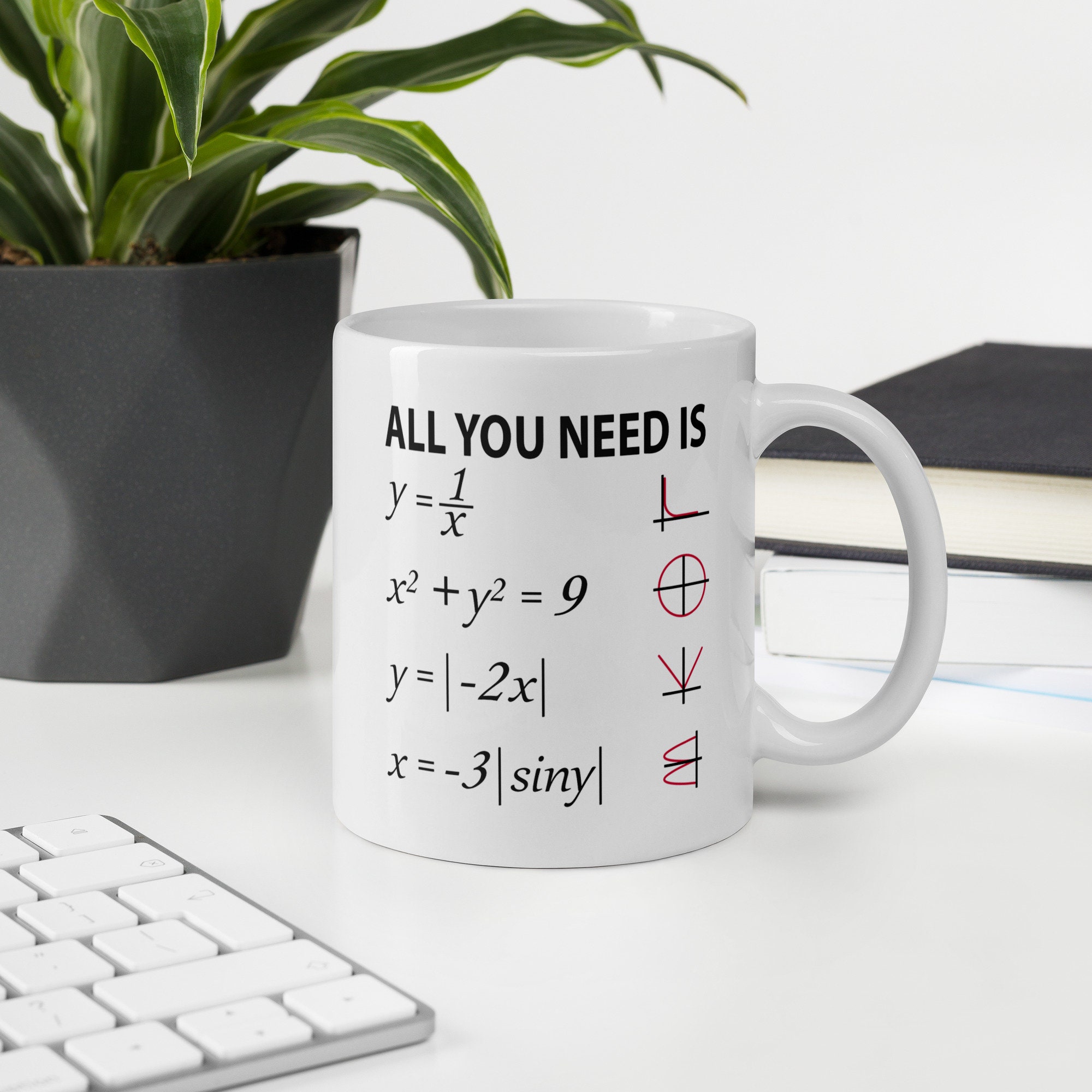 All You Need is Love Math Mugs