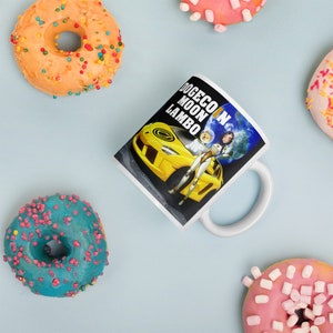 Dogecoin Moon Lambo Mug | Dogecoin Coffee Mug | DOGE Crypto Cup | Cryptocurrency Gift