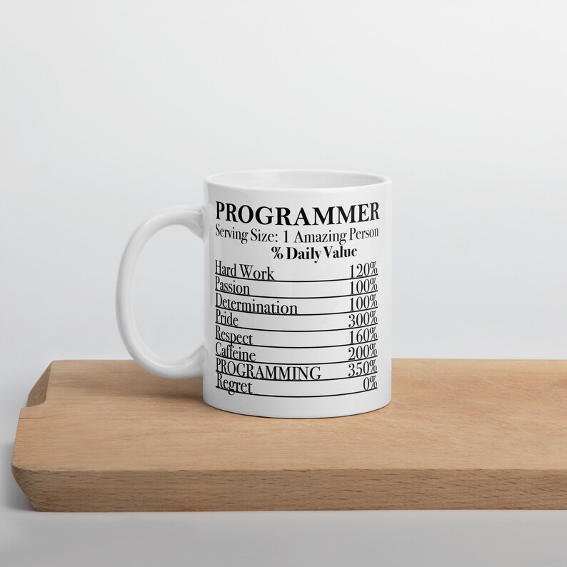 Nutritionist Programmer, programmer mug, programmer gift, programmer coffee mug, programmer gift idea, gift for programmer