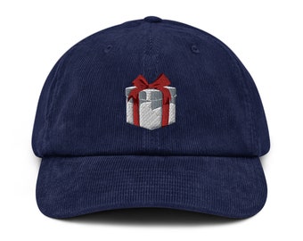 Gift Embroidered Corduroy Dad Hat