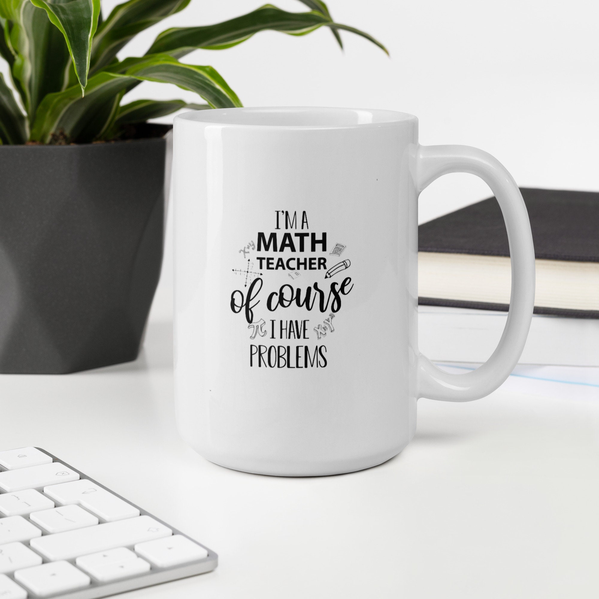Pour Ranger Sa Vaisselle Dans Le Salon Problèmes Math Schéma Cadeau pour professeur de mathématiques Mug de professeur de - Etsy Canada