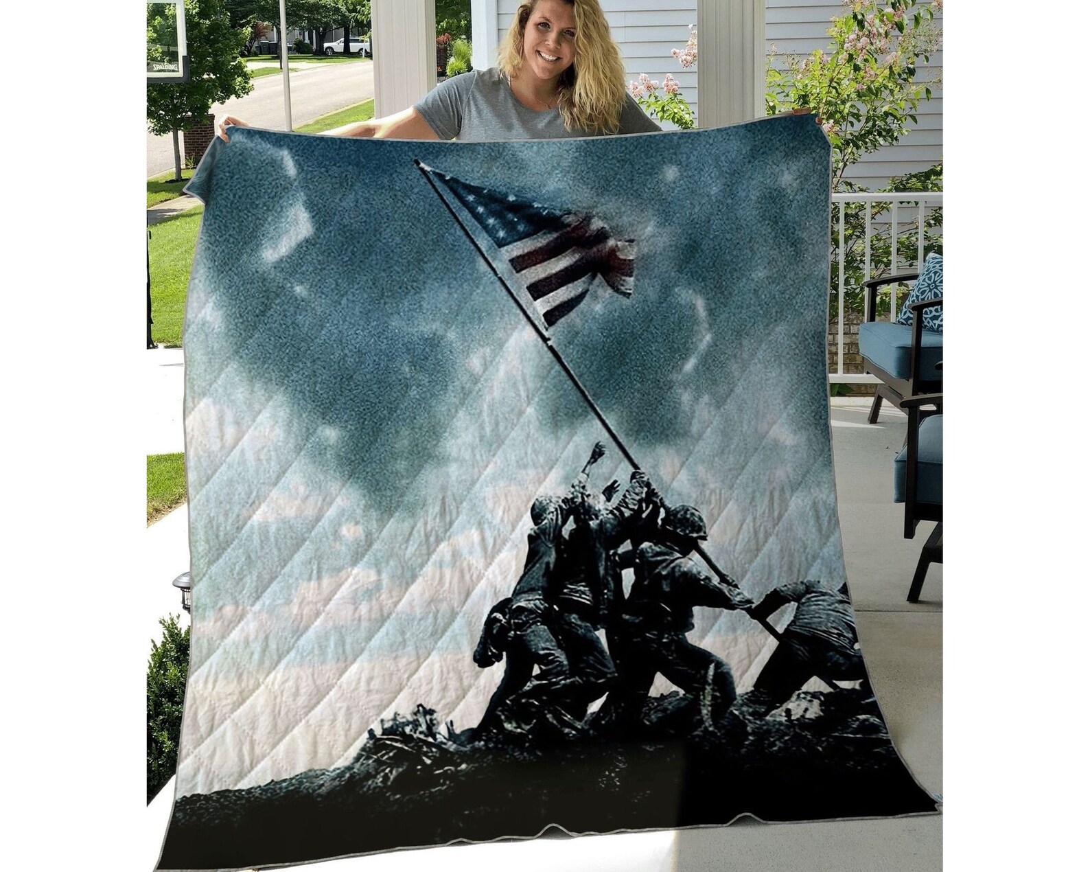 Iwo Jima Flag Raising Army Quilts Patterns For Sale Fabric Etsy