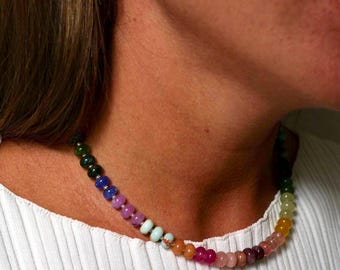 Bestseller  "After the Storm" Gemstone Candy Necklace Forbidden Candy