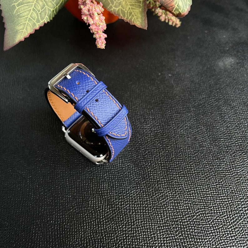 Handmade Leather Apple Watch Straps 38mm 40mm 41mmm 42mm Etsy