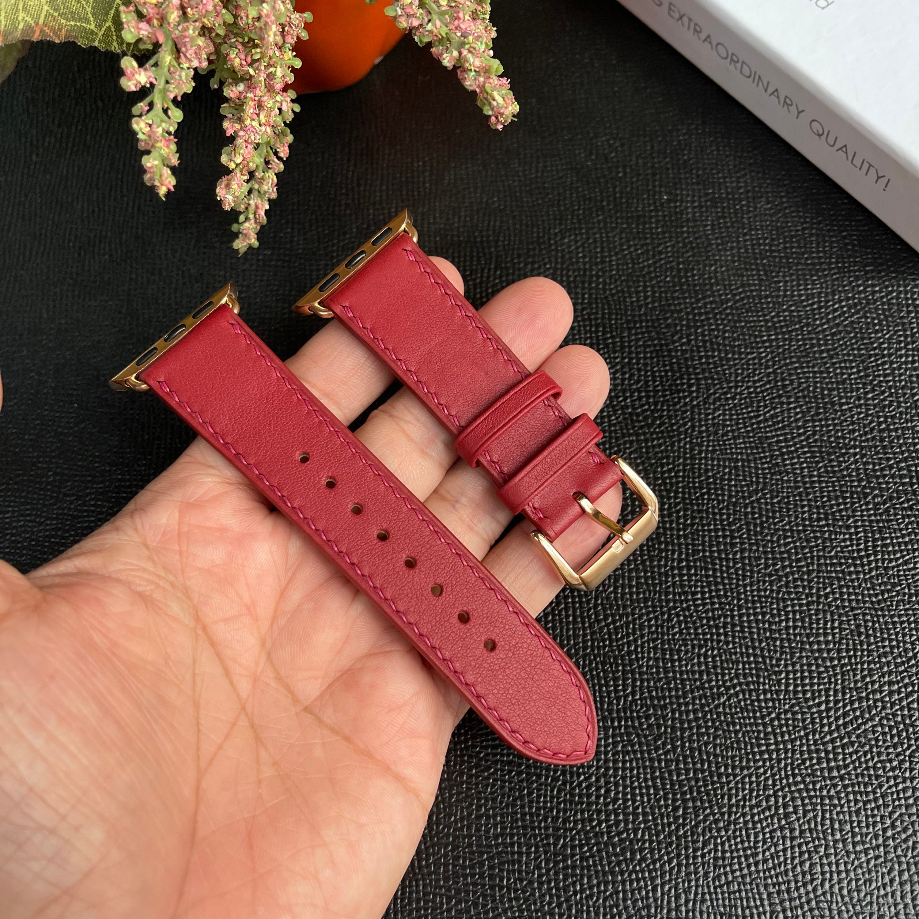 Leather Apple Band Apple Watch Straps 38mm 40mm 41mm 42mm - Etsy