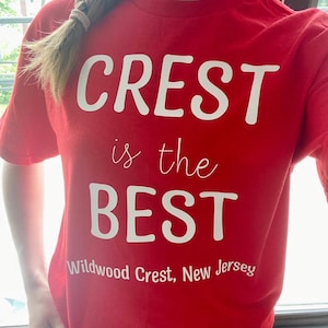 Wildwood Crest Jersey Shore T Shirt nj