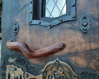 Custom Ironwood Castle Door