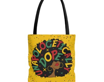 Gifts for Black Women Trust Black Girls Empowerment Tote Trust Black Women Tote Bag Red African American Tote Gifts under 35