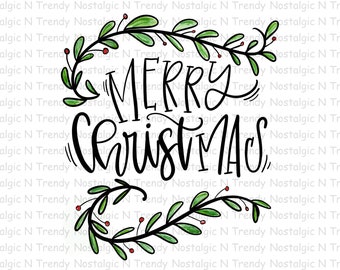 Merry Christmas Ready to Press Sublimation Transfer, Christmas transfer, Farmhouse Christmas sublimation print, Christmas ready to press