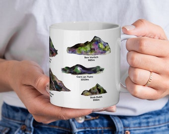 Ceramiczny szkocki kubek Munros