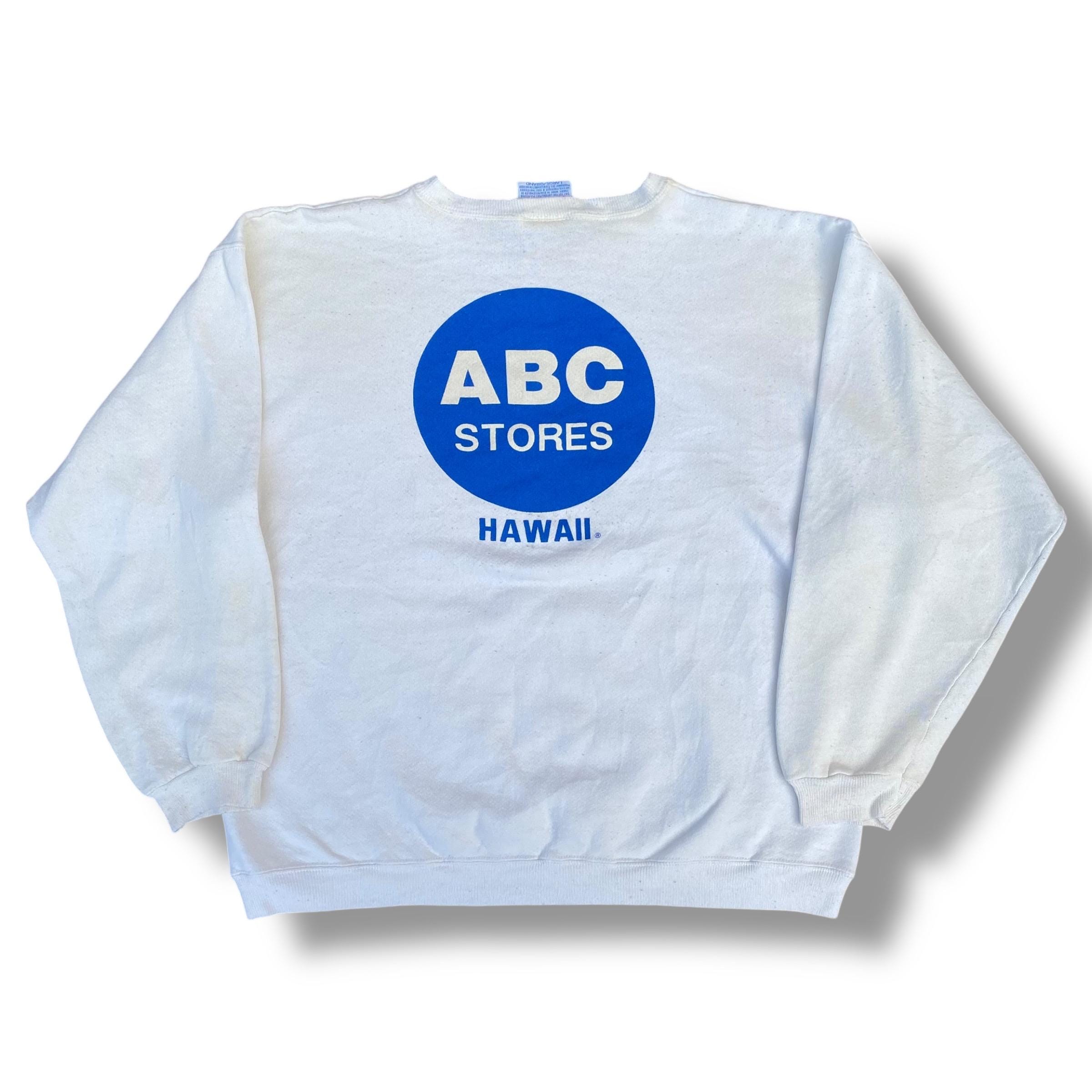 90年代ヴィンテージ ABCストア ハワイ スウェットシャツ プルオーバー 