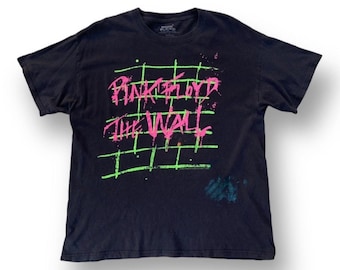 Vintage 90s Pink Floyd the Wall Tour T-shirt / Band Tee / Rock