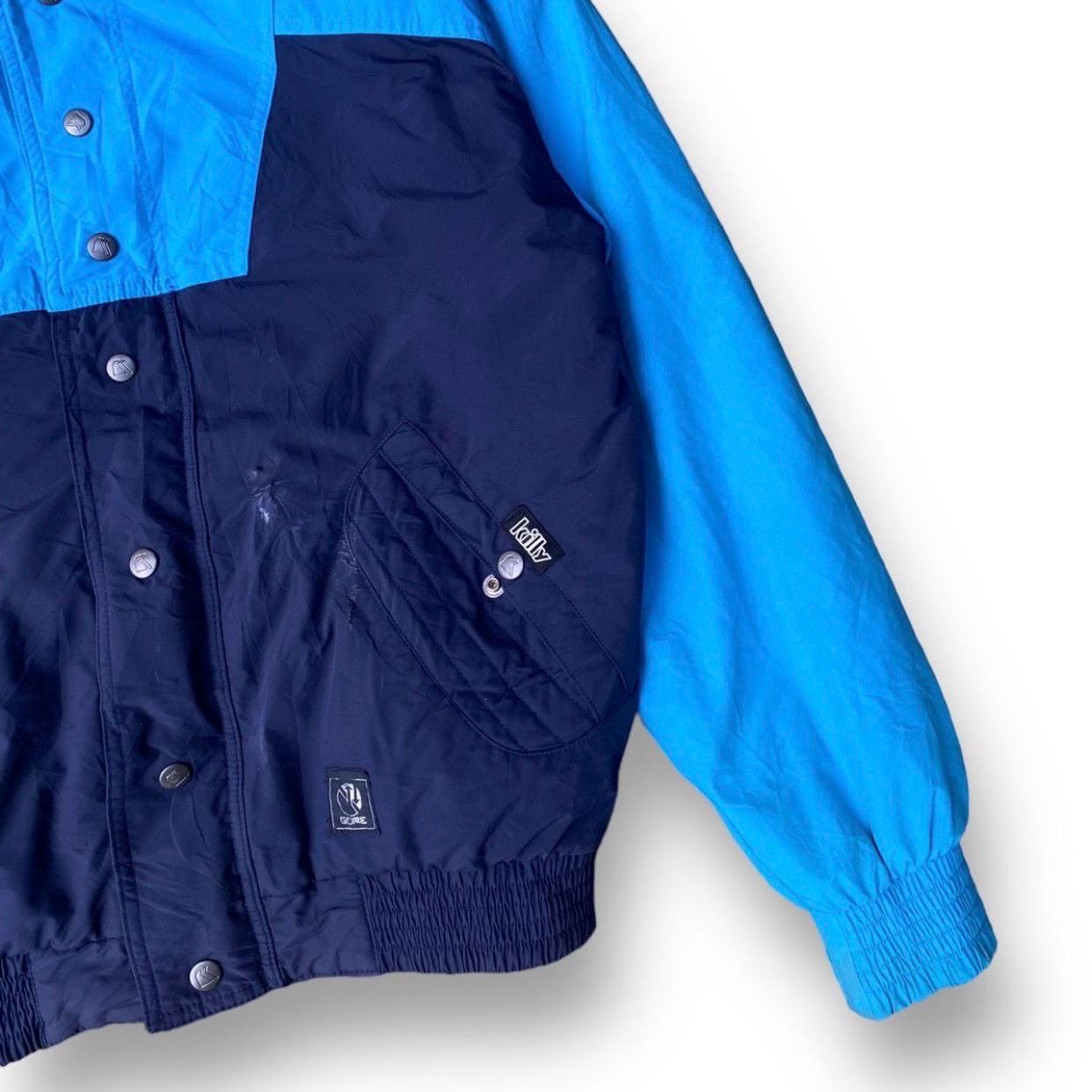Vintage 90s Killy by Asics Ski Jacket Medium Full Zipper Snap