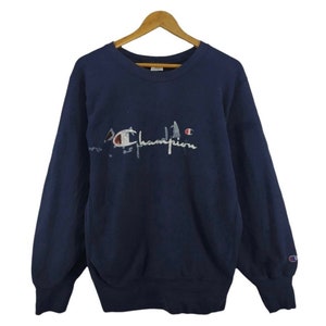 80s Champion Sweatshirt Usa - Etsy