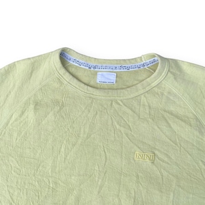 Vintage 90s Number Nine Short Sleeve Sweatshirt Embroidery Logo Pull Over Crew Neck Size 3XL