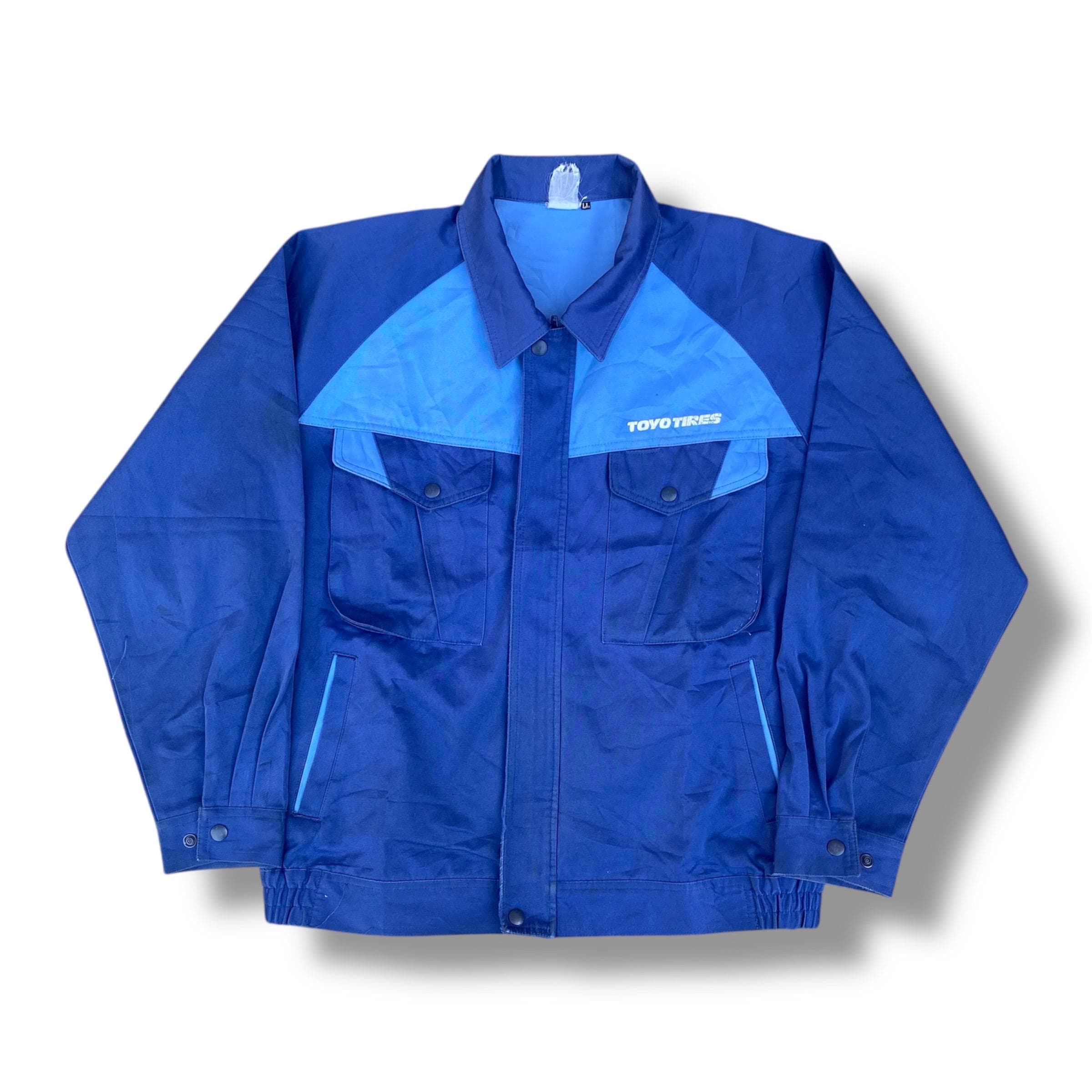 Vintage 90s Toyo Tires Workwear Jacket Staff Outerwear Outfits