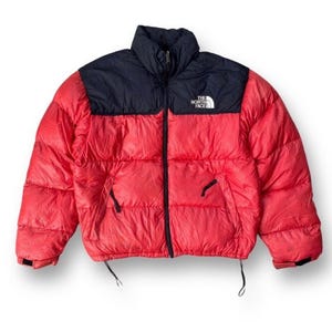 Vintage 90s The North Face Puffer Jacket Medium Winter Jacket TNF Nuptse Puffer Puffy Winter Outdoor Gear Style Size M