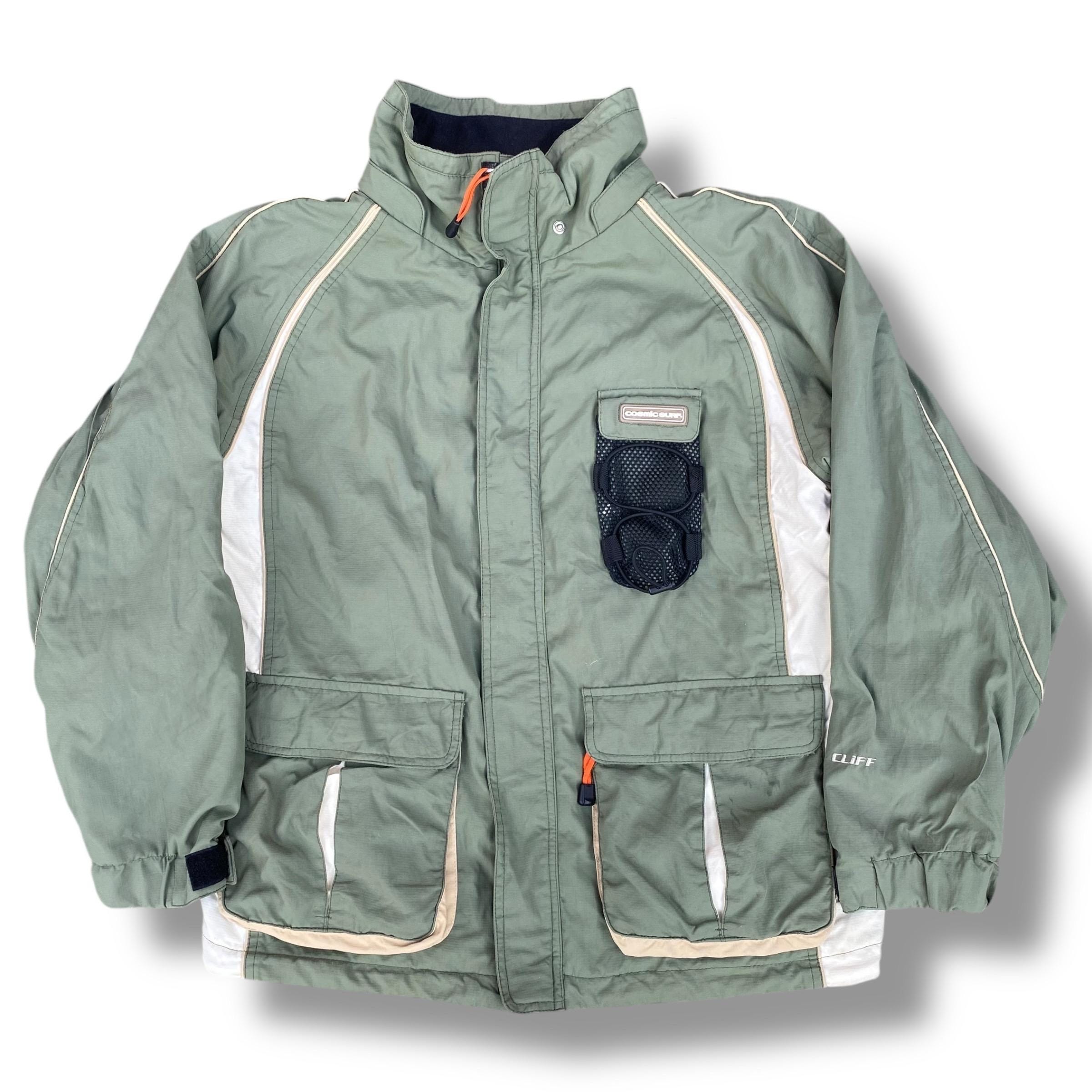 Vintage 90s Cosmic Surf Waterproof Outerwear Tactical Jacket Ski