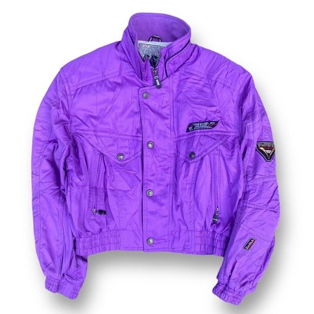 Vintage 90s Phenix Yuri Franko Jacket Ski Zipper Snap Button