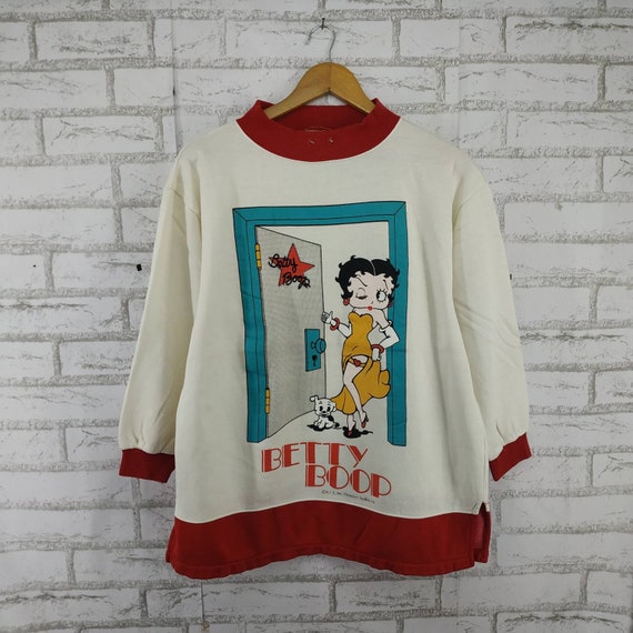 Vintage Betty Boop Sweatshirt. #K