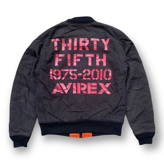 Vintage 1990s Army Pilot Thirty Fifth 1975-2010 Avirex Reversible