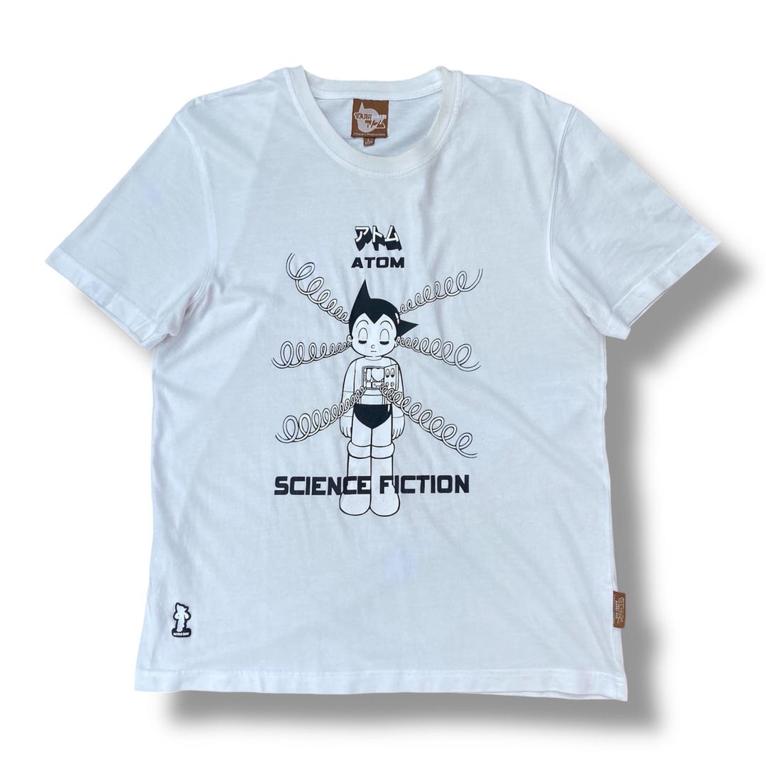 Vintage 90s Astro Boy Atom Science Fiction Shirt by Tezuka