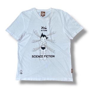 Vintage 90s Astro Boy Atom Science Fiction Shirt by Tezuka Production Japanese Anime Cartoon Size L